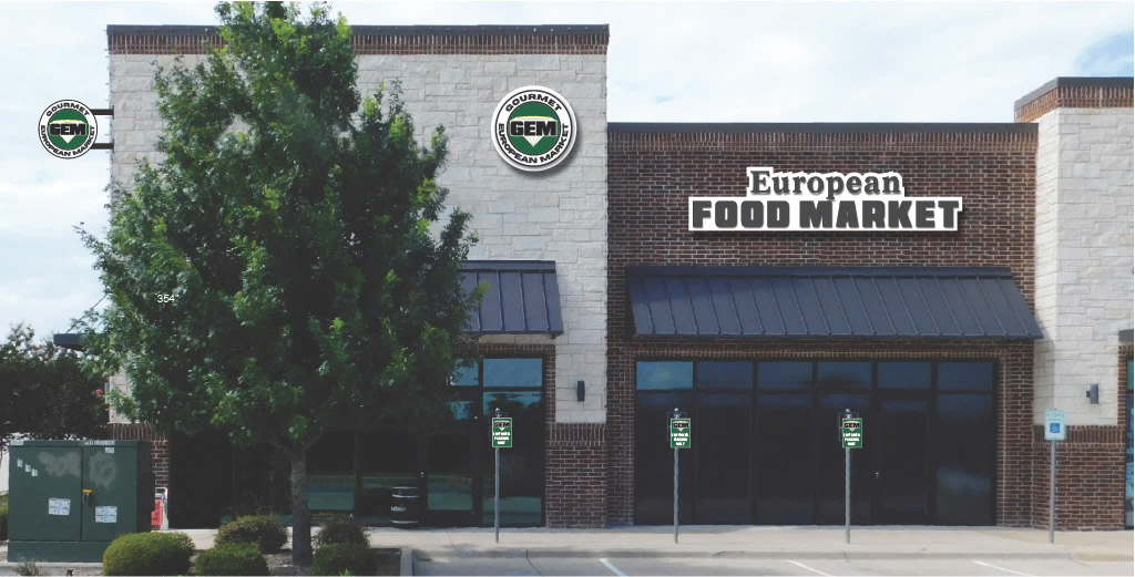 Gourmet European Market Prosper storefront